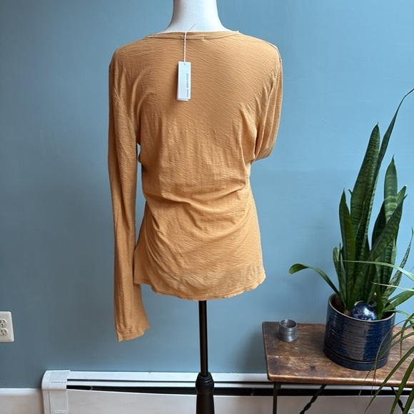 NWT James Perse V-Neck Long Sleeve. 100% Cotton. Size 4 - Picture 3 of 8